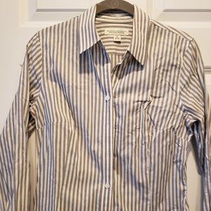 Like new striped button down shirt.